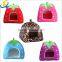 Wholesale popular strawberry shaped soft pet dog bed