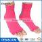 Comfortable 78% Nylon 22% Spandex Yoga Graduated Compression Socks