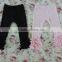 2017 Seasons Hot Sale Children's Girl Knit Cotton Icing Ruffle Pants Boutique Kids Children Clothing Children's Icing Capris