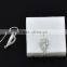 Sterling Silver Heart Earwire Hooks with Loop 23x12mm pair
