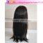 Factory Unprocessed Human Silky Straight 100 Brazilian Virgin Hair Full Lace Wigs With Baby Hair For Black Women
