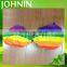 OEM Elastic Spandex Polyester Printed Custom Rainbow Car Mirror Cover