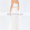 2015 Newest Crochet Strapless Long Maxi Dress Crochet Collar For Woman Dress