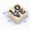 Box Package DIY Creative Rubber Wooden Handle Love Stamp Set of 4