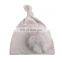 2017 new fashion children's fashion hair ball knot sharp angle cap new born baby hat