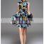 Ladies high quality sleeveless cotton umbrella dress supplier