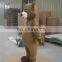 2016 Super soft plush bear mascot costume adult bear costume