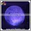 Giant inflatable led lighting moon balloon, inflatable moon model for ornament, exhibition. event