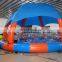 Guangzhou cheap used inflatable pool tent with inflatable mattress wholesalers