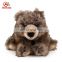 Wholesale realistic plush grizzly bear stuffed animal toys