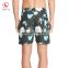 2017 mens floral swimwear quick dry swim trunks with back pockets