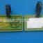 silicone rubber country club souvenir luggage tag