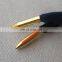 Gold bullet shape metal quick release clips men shoe clips