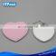 Mini sublimation Metal Pocket cosmetic Mirror Compact Mirrors for girl