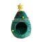 New Dog cat Cartoon Christmas tree hole bed pet Cat house Bed Soft Padded pet gift