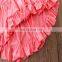 New design floral pant set organic cotton kids 2pcs clothes