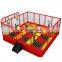 New design children trampoline with spider wall, rock climbing, foam ball pool.