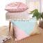 Custom Made Fashion Luxury High Quality Patchwork Faux Leather Cut Cushion in Stock