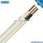 South Africa best selling Electrical house flat wire Solid copper conductor PVC insulation with bare earth wire 2X1.5mm2 price