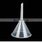 Plastic Funnel Set Wide Mouth All Purpose Clear Kitchen Lab Funnel