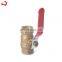 best price mini water female easy handle brass ball valve