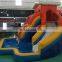 Outdoor children inflatable castle bouncer water slide combo with pool