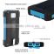 waterproof portable battery charger, 10000mah solar power bank OEM factory wholesale