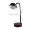 Traditional rechargeable battery powered b&q LED table lighting old fashioned desk study reading lamp