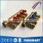 China supplier CW617N brass separator gas valve manifold with hose faucet handle adjustable