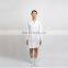 Custom Made Women's Modern long Sleeve Suit medical female white contrast collar nurse uniform dress