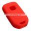 Silicone 5 Buttons Car Keyless Smart Key Fob Case Cover for Honda Civic /Accord Pilot 2015 2016 2017