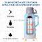 hot sale high quality insulated vacuum flask glass bottle refill glass water bottle liner