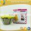 Yellow Five-pieces Glass Bowls Set