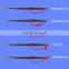 140mm 3.8g  8pcs/bag  Wholesale Big Fishing Worms Texas Baits Soft Plastic Bass Fishing Lure