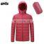 Light Men Puffer Jackets Foldable Coat Custom Logo Men's Overcat Down Hooded Winter Jacket Bubble Coat High Quality Cotton Jacke