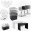 White Makeup Vanity Dressing Table Simple Dressing Table Designs Mirrored Dressing Table