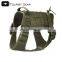 Waterproof quality  tactical molle vest for dog military vest for police dog supplier