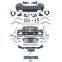 Front bumper assembly with grille for Mercedes benz E-class W213 2021 upgrade to Maybach style body kit include rear bumper