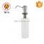 Longan New Design OEM Accept 304 Stainless Steel Brass Hospital Black Bathroom Foam Lotion Soap Dispenser Factory In China
