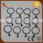 14 pcs/ set Metal Drapery black Curtain Rings with Clips Sell Amazon Markets