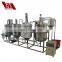 Turnkey Nigeria project olive oil processing plant/10tons per day Sunflower groundnut oil refine machine