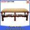 Wooden small kids sitting stool shoe stool of bedroom furniture