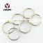 Fashion High Quality Bag Accessory O Ring Strap Round Belt Buckle 60mm Metal Large Round O Ring