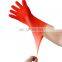 China Long Cuff Unlined Latex Rubber Crinkle Dipped Wholesale Work Gloves for Fishing Industry