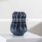 Modern Handmade Nordic Blue Rugged Ceramic Vases Porcelain Jar for Home Decoration