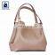 Fashion Style Matching Stitching and Polyester Lining Eye Catching Pattern Women Genuine Leather Handbag