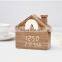Creative House Shaped Christmas Decorative LED Digital Clock Temperature Humidity Display Night Light Desk & Table Clock  Spring