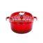 Cast iron pots enamel  insulated food warmer pot casserole