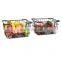 Under Shelf Hanging Muti Kitchen Corner Acbinet Organizer Wire Basket With Wheel
