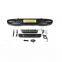 Steel black JL front bumper with LED lights for jeep wrangler JL car bumper